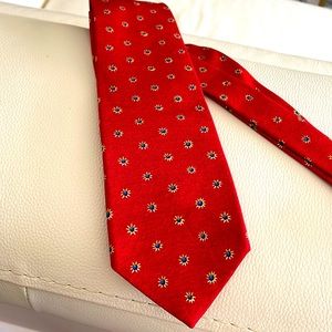 Bvlgari 7 fold mens silk tie